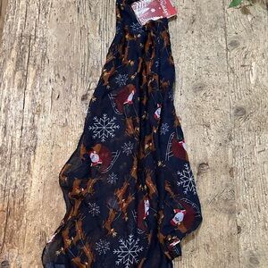 Santa and Reindeer Scarf